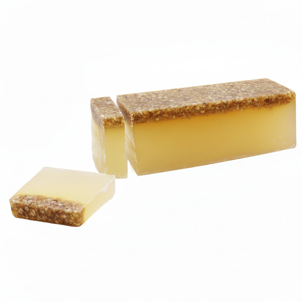 Honey & Oatmeal Soap Slice