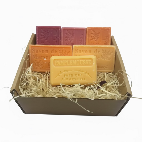 French Scented Marseille Soap Box - Les Fruits de Provence