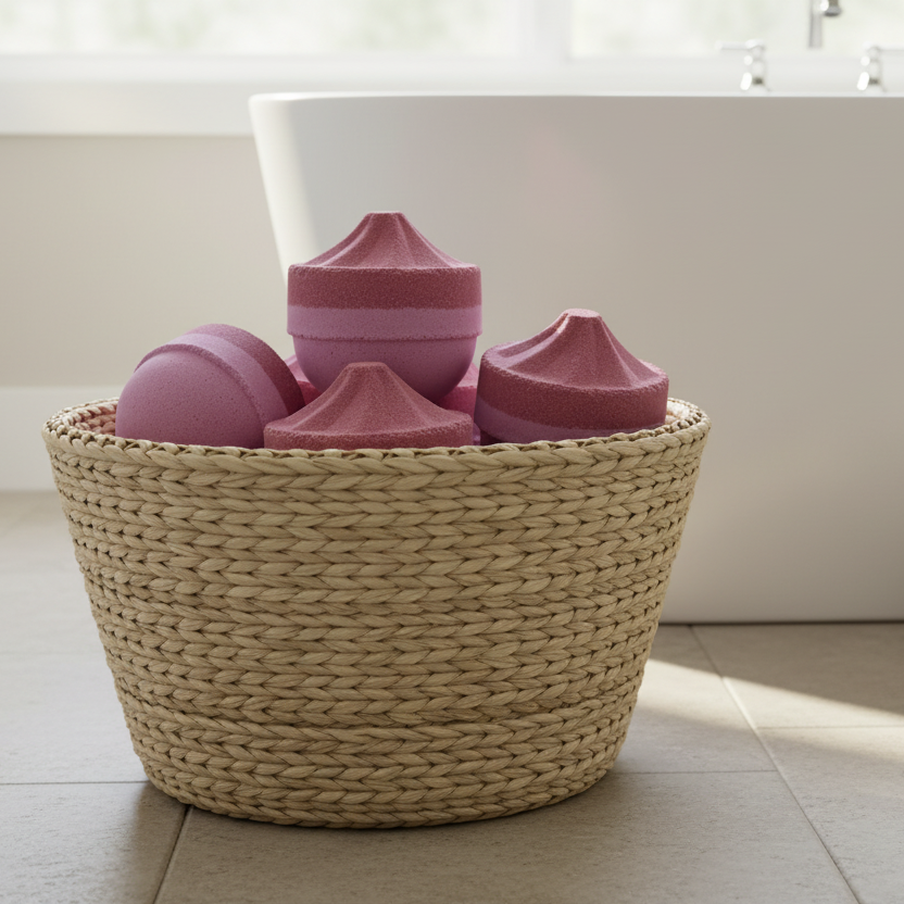 Raspberry Sorbet Bath Bomb