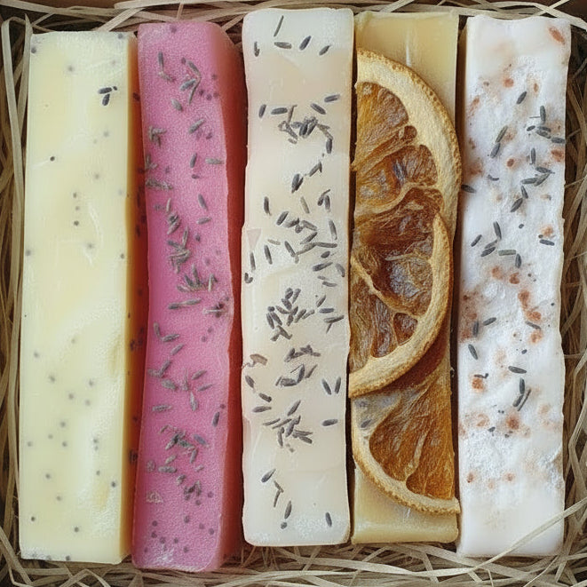 Handmade Artisan Natural Soap Selection Gift Box - 'Invigorate' Collection