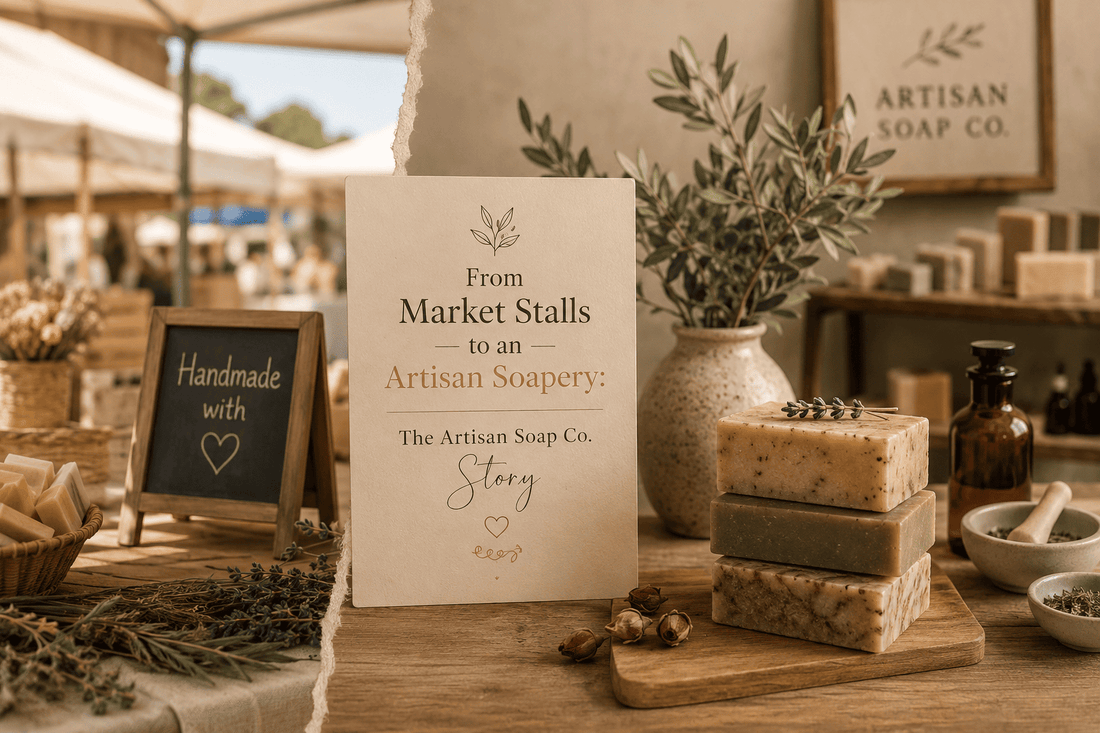 From Market Stalls to an Artisan Soapery: The Artisan Soap Co. Story