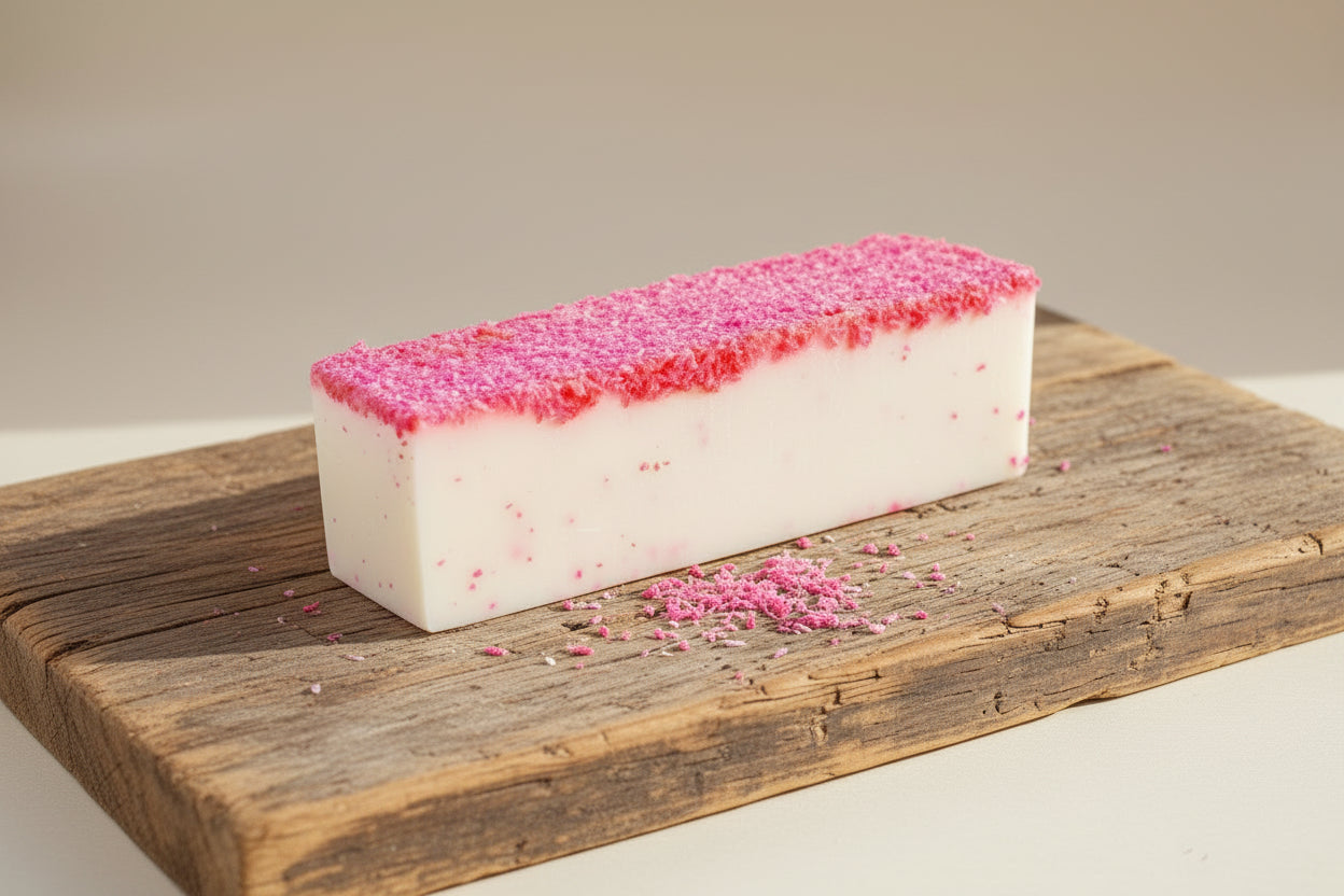 Coconut Soap Slice