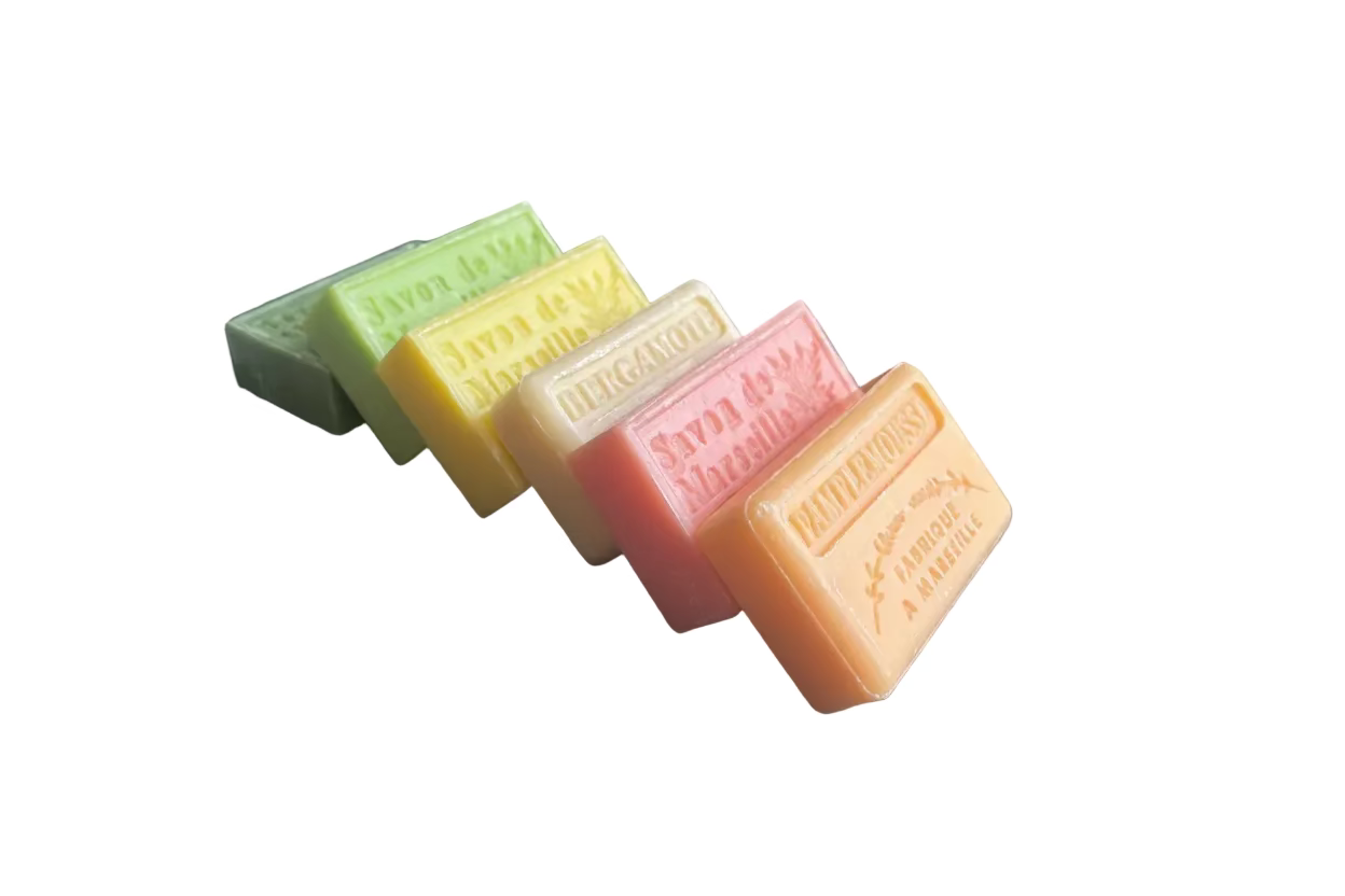 French Scented Marseille Soap Box - Frais et Citronné