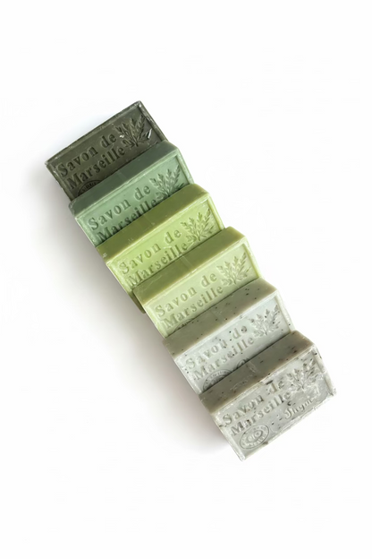 French Scented Marseille Soap Box - Herbal and Botanical