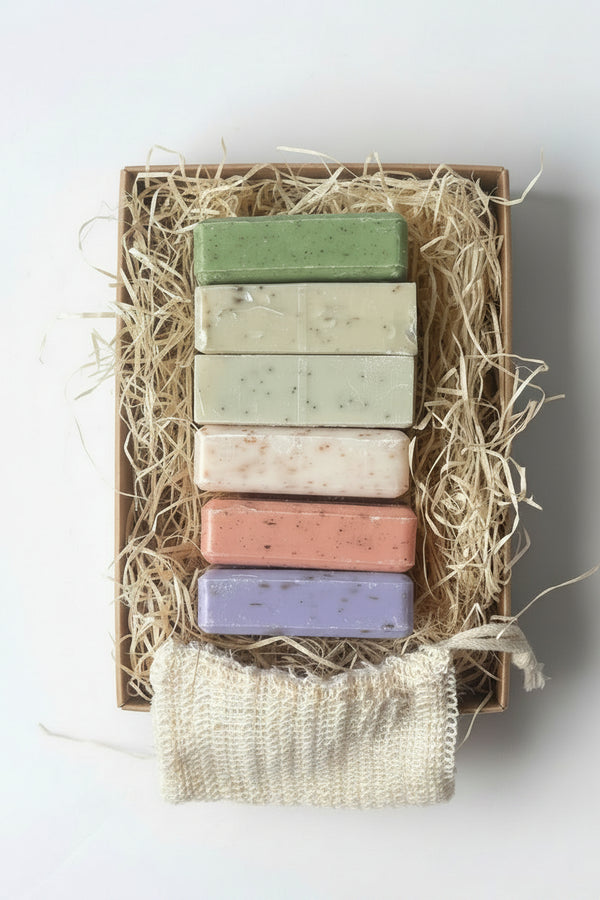 French Scented Marseille Soap Box - Le Jardin Exfoliant