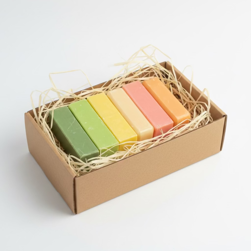 French Scented Marseille Soap Box - Frais et Citronné