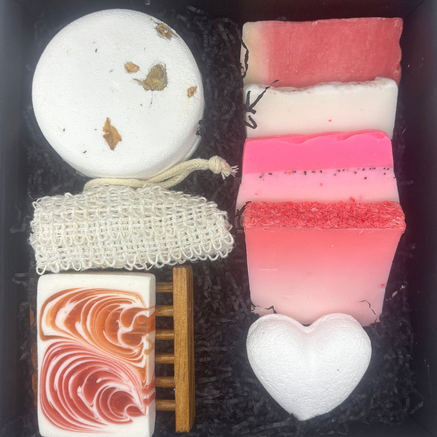 Handmade Artisan Natural Soap Selection Gift Box - Tropical Bliss Collection