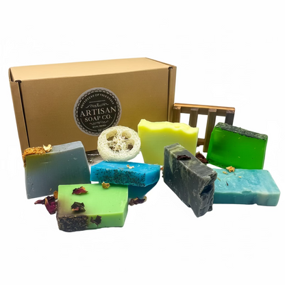 Handmade Artisan Soap Collection - Glow Box