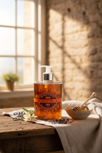 Provence Beauty Orange Honey French Liquid Soap