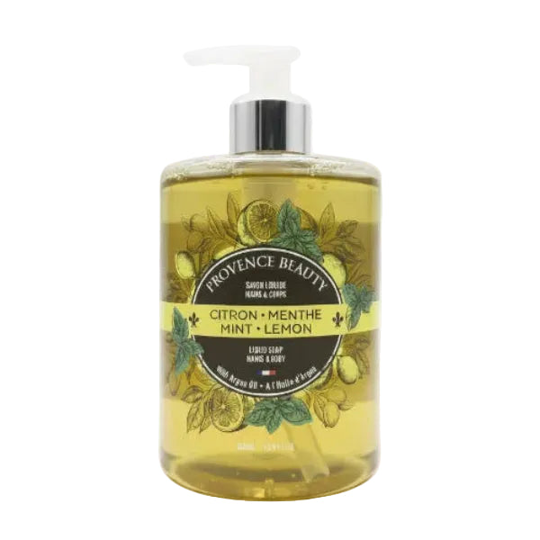 Provence Beauty Mint Lemon French Liquid Soap