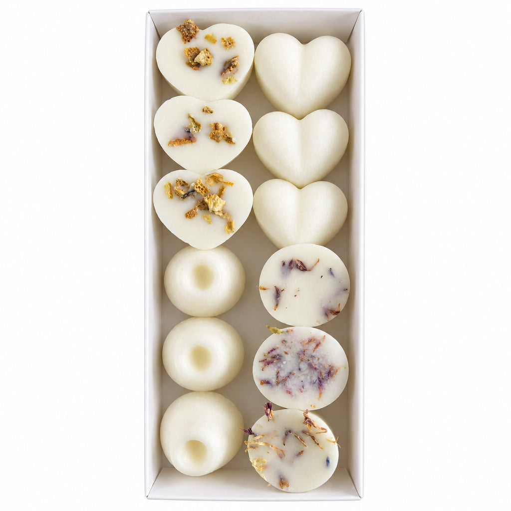 Cranberry & Apple & Sweet Ginger & Lime Mixed Selection of 12 Wax Melts