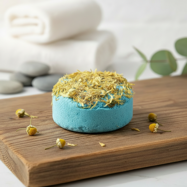 Chamomile, Clary Sage and Vanilla XL Fizzy Bath Bomb