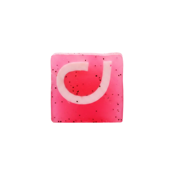 Raspberry & Black Pepper Soap Slice