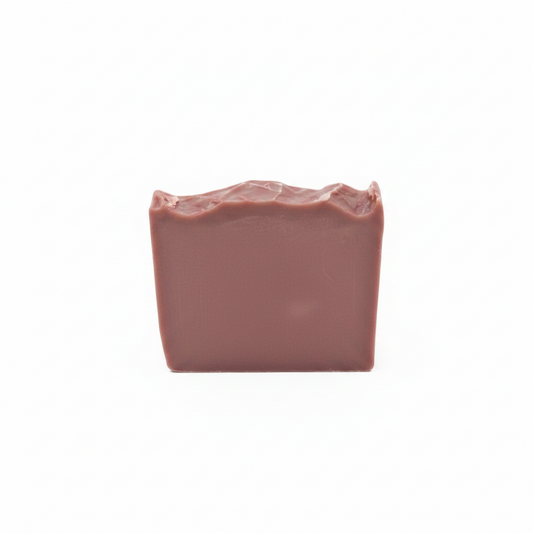 Raspberry & Vanilla Soap Slice