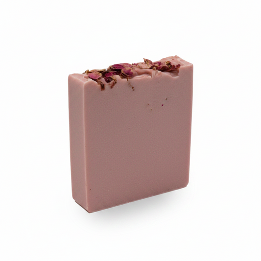 Rose & Vanilla Soap Slice
