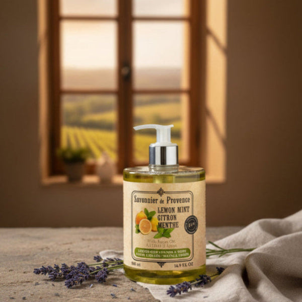 Savonnier de Provence Lemon & Mint French Liquid Soap