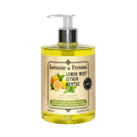 Savonnier de Provence Lemon & Mint French Liquid Soap