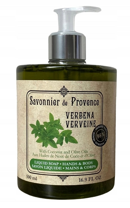 Savonnier de Provence Verbena French Liquid Soap