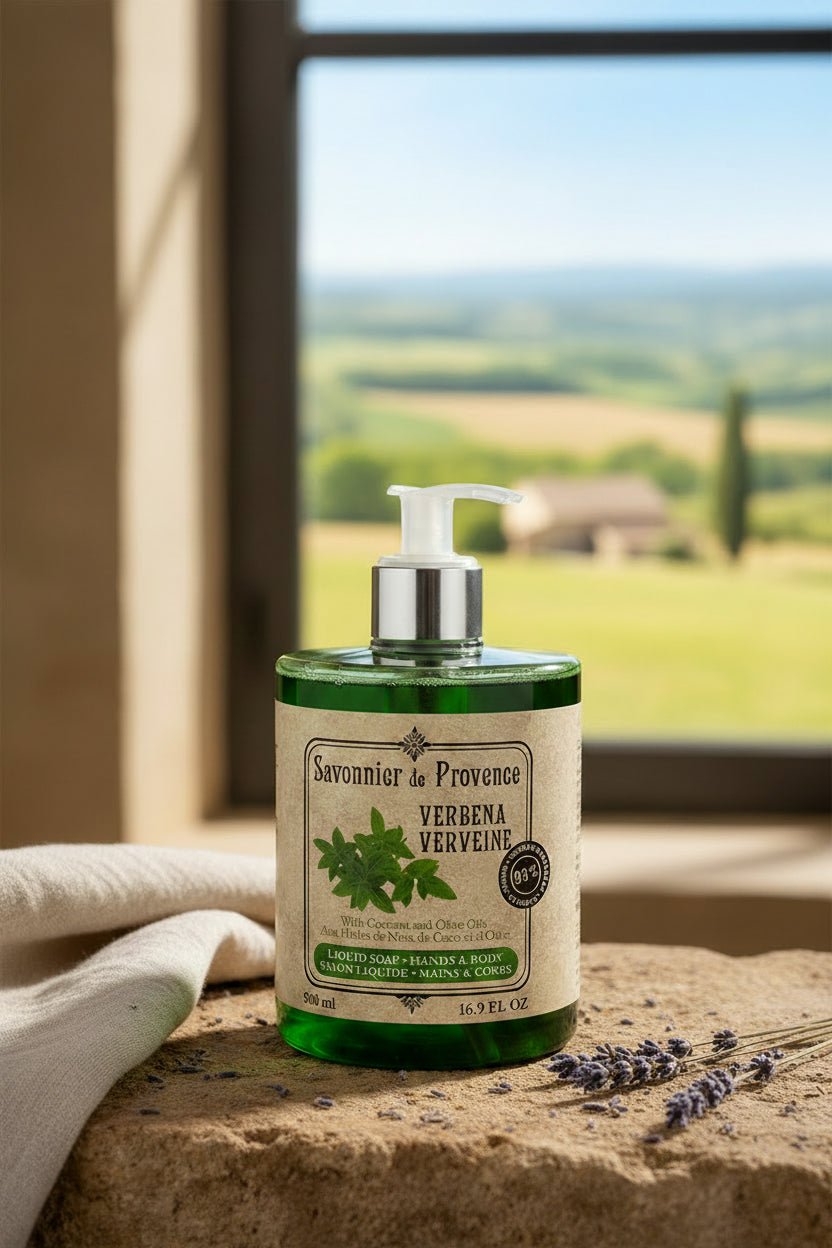 Savonnier de Provence Verbena French Liquid Soap