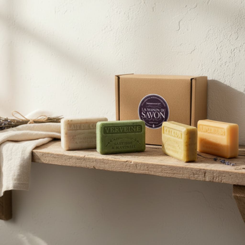 Le Jardin Vivifiant - 'The Infigorating Garden' Scented Marseille Soap Box