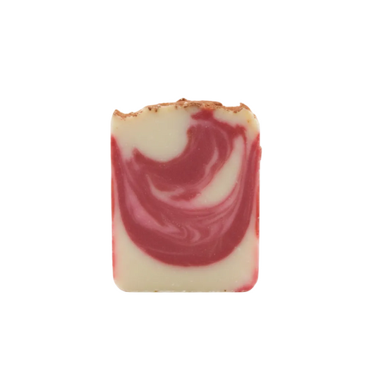 Red Clay Olive Oil Soap Slice