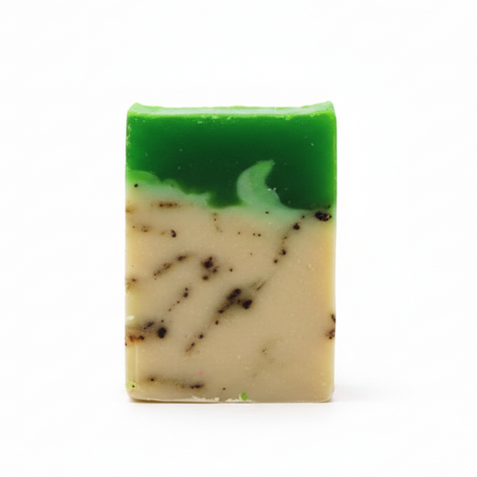 Green Tea Olive Oil Soap Slice