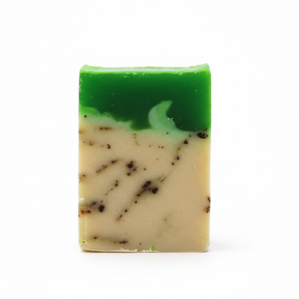 Green Tea Olive Oil Soap Slice