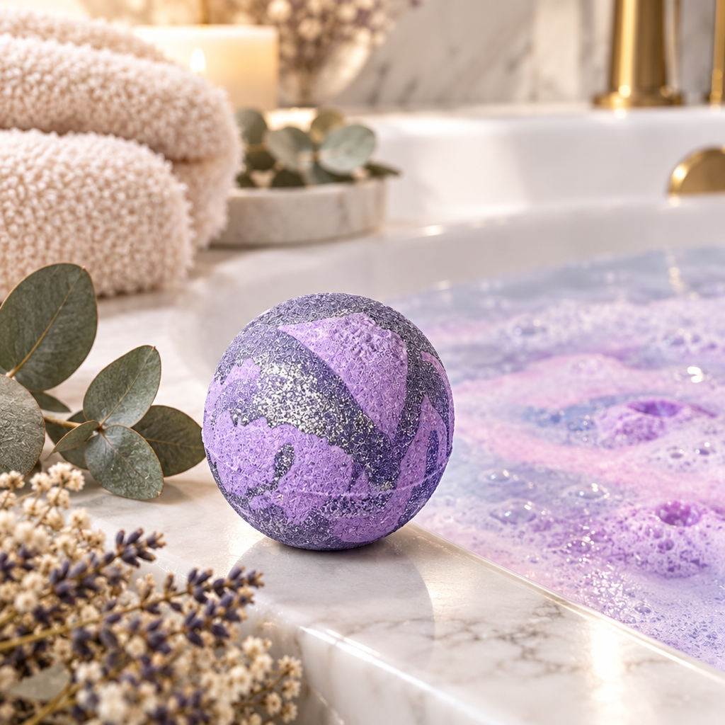Lavender & Clary Sage Bath Bomb