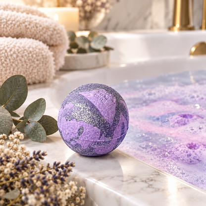 Lavender & Clary Sage Bath Bomb