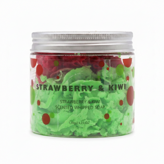 Strawberry & Kiwi Whipped Soap