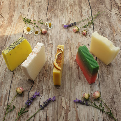 Handmade Artisan Natural Soap Selection Gift Box - 'Invigorate' Collection